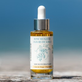 Sérum Hydratant Fleurs de Calendula - Rose Musquée Bio Slow Cosmetique