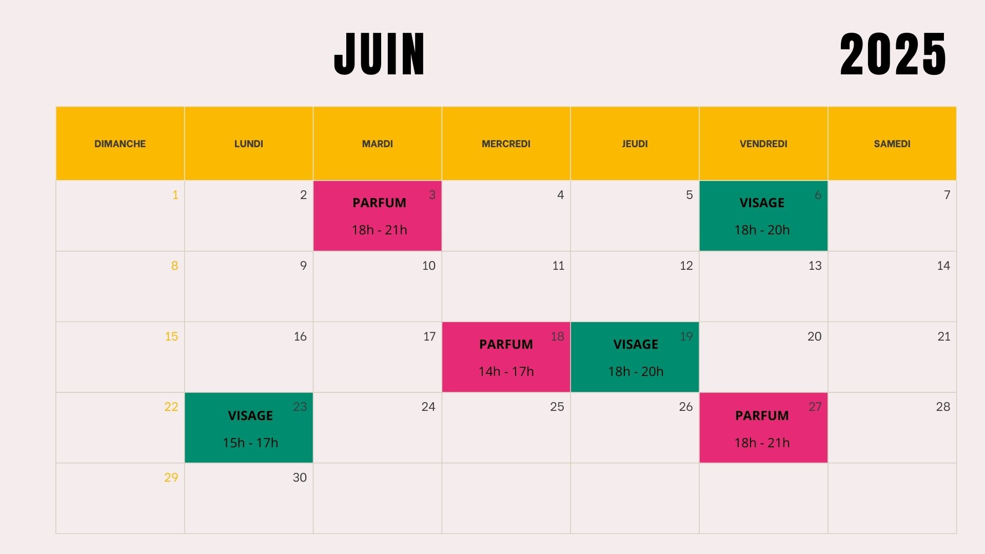 Atelier Juin 2025
